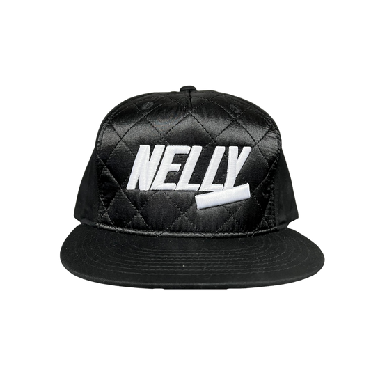 Nelly Quilted Hat - Black